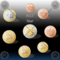 SET kovancev (1 Cent-2€) MONAKO (MIX)